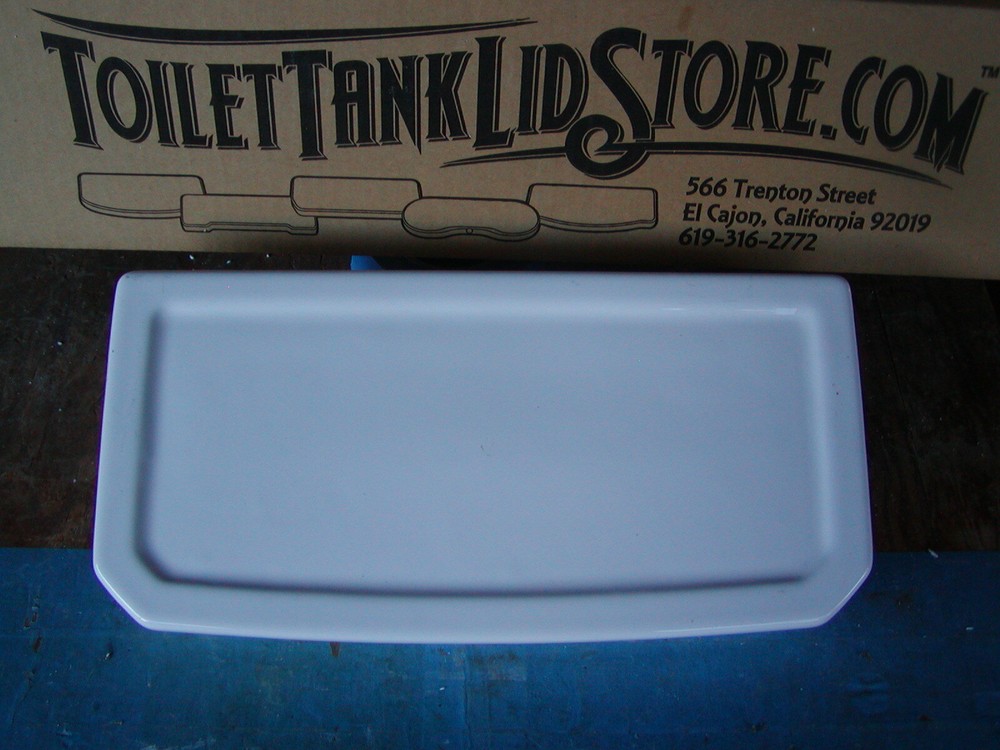 Porcher 80370 Toilet Tank Lid White Nice! 6C