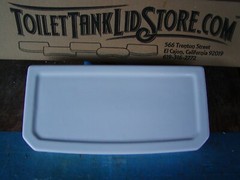 Porcher 80370 Toilet Tank Lid White Nice! 6C
