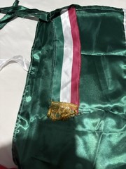 Large Mexico Satin Flag 80×51 Patriotic Mexican Banner Made In Mexico