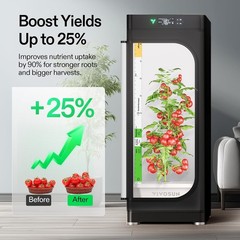 VIVOSUN VGrow Smart Grow Box Complete Grow Tent Kit w/ Automated DWC Hydroponics