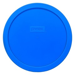 Pyrex 7402-PC 6/7 Cup Marble Blue Food Storage Replacement Lid (2-Pack)