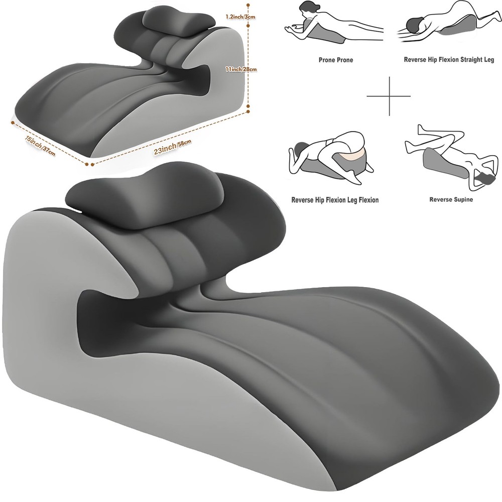 Sweet Spot Couple Pillow Couple Pillow 27°Angle Hip Pad Wedge Pillow Memory Foam