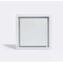 FITTES Flush Exhaust Mount 14.25″x14.25″ Flush mount Aria Lite Rectangular White