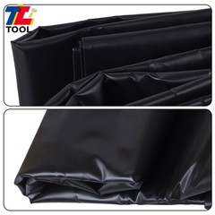 13X20 FT Pond Liners 20 Mil Waterproof Fish Liner For Water Garden HDPE Black