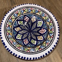 Tunisian Ceramic Bowls Handmade, traditional, colorful, diameter