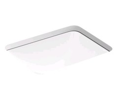 Caxton 20.4 in. X 19.75 in. Undermount Bathroom Sink in White Vitreous China