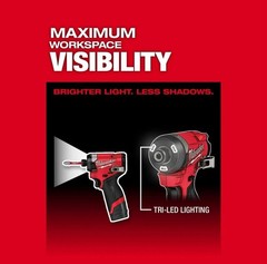 Milwaukee M12 3453-20 FUEL 1/4″ Hex Impact Driver GEN 3 12V Cordless