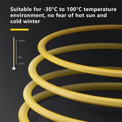 10/25/50/100 FT Heavy Duty Extension Power Cord Electrical Cable Indoor Outdoor