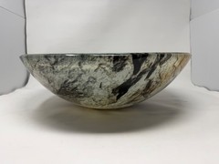 WASAUNA Tempered Glass Vessel Bathroom Sink Collection RARE