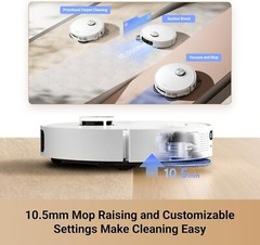 DREAME L10s Ultra Gen 2 Robot Vacuum 10,000Pa MopExtend｜Certified Refurbished