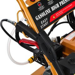 3950 PSI Gas High Pressure Washer 5 Nozzles Gas Powered Washer 2.6 GPM 212cc