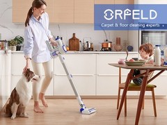 Cordless Vacuum Cleaner 1.5L Powerful Stick 50Kpa 60min Lightweigh Rechargeble