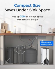 Waterdrop KJ600 Instant Hot Water Dispenser RO Systems-Certified Refurbished