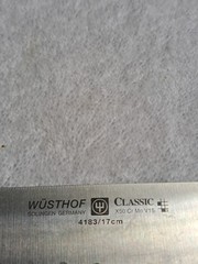 WUSTHOF CLASSIC SOLINGEN GERMANY 4183 17cm 7″ Hollow Edge Santoku Knife
