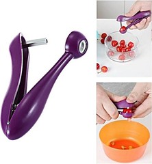 New 5” Cherry Fruit Kitchen Pitter Remover Olive Corer Seed Remove Pit Tool **