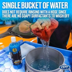 Rinseless Car Wash Soap for Auto Detailing Use on Paint, Coatings, Glass