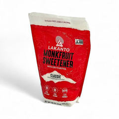 Lakanto Monk Fruit Sweetener with Erythritol – Classic Sugar Replacement 3 LBS.