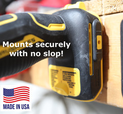10 / 10 Combo Pack DeWALT 20V 60V Tool & Battery Mounts/Holders – BEST FIT!