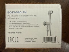 JALCO B042-690-PN Paloma BIDET Spray Kit Polished Nickel
