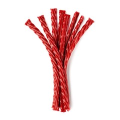 Twizzlers, Twists Strawberry Flavored Licorice 16 Ounce (Pack of 1), Red