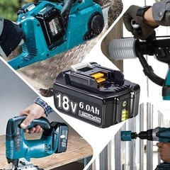 12.0Ah BL1860B Battery For Makita 18 Volt 6.0Ah LXT Li-Ion BL1830 / Charger