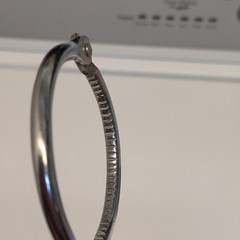 Silver Metal Jar Lifter Canning Tool Loop Handle 6 1/2 in Less Than 10 in