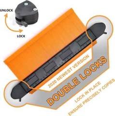 10 Inch Contour Gauge Shape and Outline Profile Tool Double Dual Lock USA SELLER