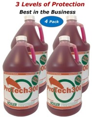 Outdoor Wood Boiler Treatment ProTech 300 Boiler Treatment- Pack of 4 – 1 Gal…