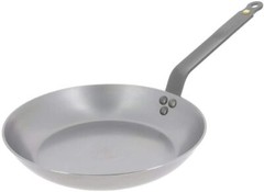 deBUYER MINERAL B Round Iron Fry Pan 28cm 11-Inch Japan F/S