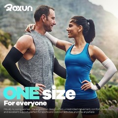 Arm Sleeves with Thumb Hole, Cooling UV Sun Protection Compression Tattoo Cover