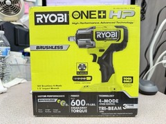 Ryobi P262 ONE+ HP 18V Brushless 4-Mode 1/2 in. Impact Wrench Bare Tool New