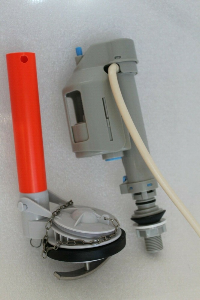Porcher Toilet 2.34 In. 1-piece Flush Valve, Fill Valve, Overflow Tube Extention