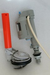 Porcher Toilet 2.34 In. 1-piece Flush Valve, Fill Valve, Overflow Tube Extention