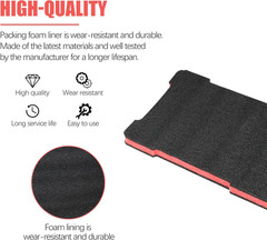 2-Pack Tool Box Foam Insert 48-22-8435 Fit for Milwauke Packout Foam Inserts, Sh