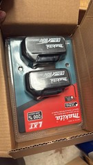 Makita 6.0Ah 18V Lithium-Ion Battery 2 Pack (BL1860B2)