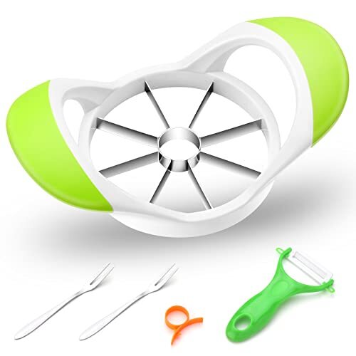 4.2 In 8 Super Sharp Blades Professional Stainless Steel Apple Slicer and Corer