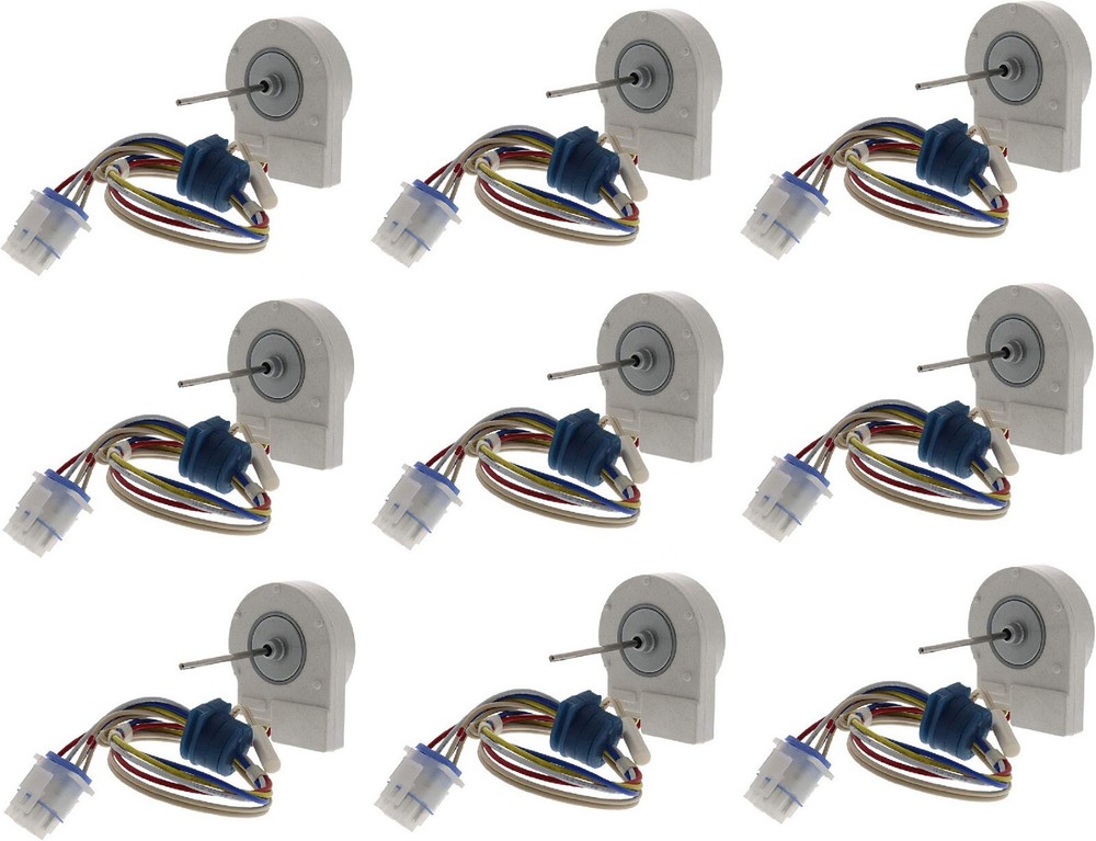 WR60X10074 GE Refrigerator Evaporator Fan Motor PS304658 AP3191003 9 Pack*