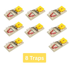 Victor Easy Set Wood/Plastic Mouse Trap 8-Count