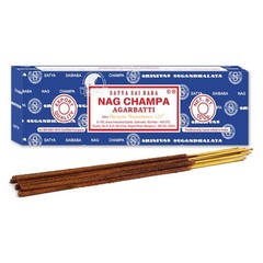 Satya Sai Baba Nag Champa Incense Sticks, 100-gram (Pack of 2)