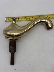 vintag Phylrich Polished brass wide spread bathroom faucet