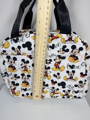 Mickey Mouse Cloth Insulated Lunch Bag for Kids, Teens, Adults