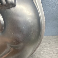 Wilton Smiley Face Cake Pan 10in Aluminum Non-Stick Oven Safe MPN 2105-2973
