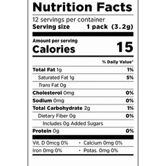 Pragna Sugar Free, Hazelnut Coffee Creamer, 12 On-The-Go Packets, 1.35 oz