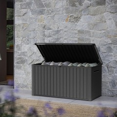 Keter 170 Gal. Resin Deck Box Large Indoor/Outdoor Storage