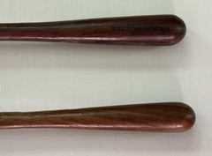 WILLIAMS SONOMA SET OF 8 Stainless Steel & Engraved Wood Kitchen Utensils 13”