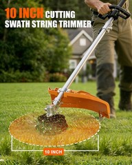 26cc 3 in 1 Brush Cutter 2-Stroke Weed Eater Wacker Gas Powered String Trimmer