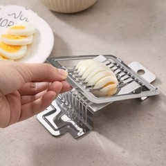Stainless Steel Boiled Egg Slicer Cutter Mushroom Tomato Ham Kitchen Chopper USA