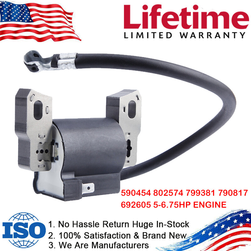 Ignition Coil 5-6.75 HP Engine For Briggs Stratton Quantum 802574 799381 790817