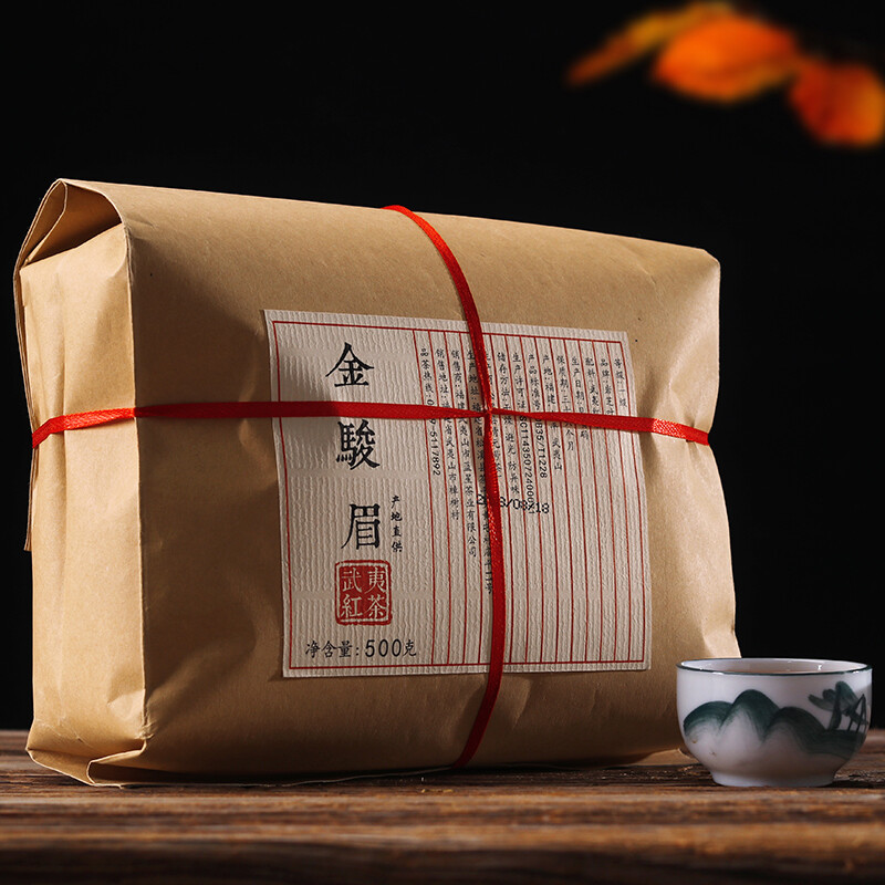 Fujian Jin Jun Mei Golden Eyebrow Wuyi Black Tea 500g Jinjunmei Red Tea Junmee