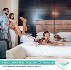 Revitalize Sleep: 3-Inch Memory Foam Mattress Topper Cover, Full Size 75×52-Inch